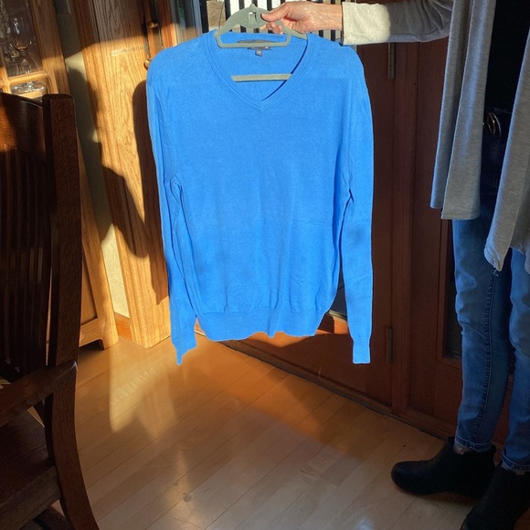 Gap Sky Blue Mens Sweater - Picture 4 of 5